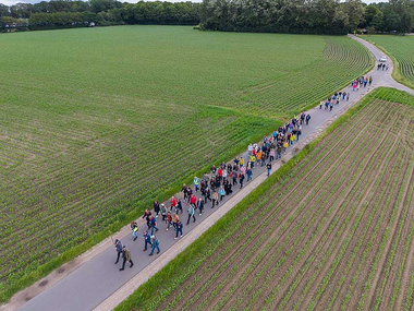 Offizialat Vechta | Johannes Hörnemann Foto der Pilgergruppe
