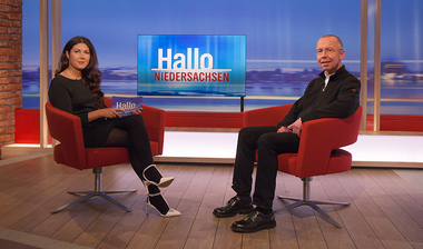 Prälat Peter Kossen im NDR-Studio