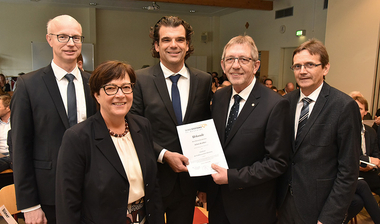 Gruppenfoto mit Krebber