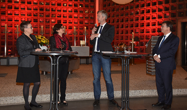 © Offizialat/Heuer Podiumsrunde zu den kleinen Kirchen