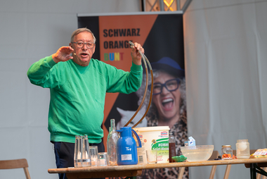 Christoph Biermann auf der Bühne