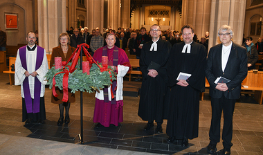 Einzug zum Gottesdienst