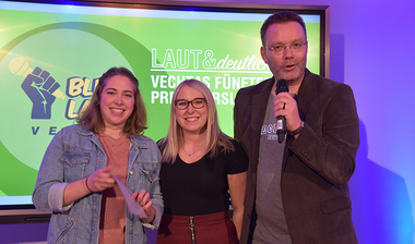 Gratulation an Laura Collier
