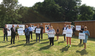 © Bürgerschützenverein Vechta Gruppenbild der Projektbeteiligten