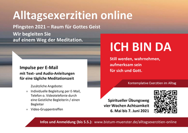 Flyer Alltagsexerzitien online