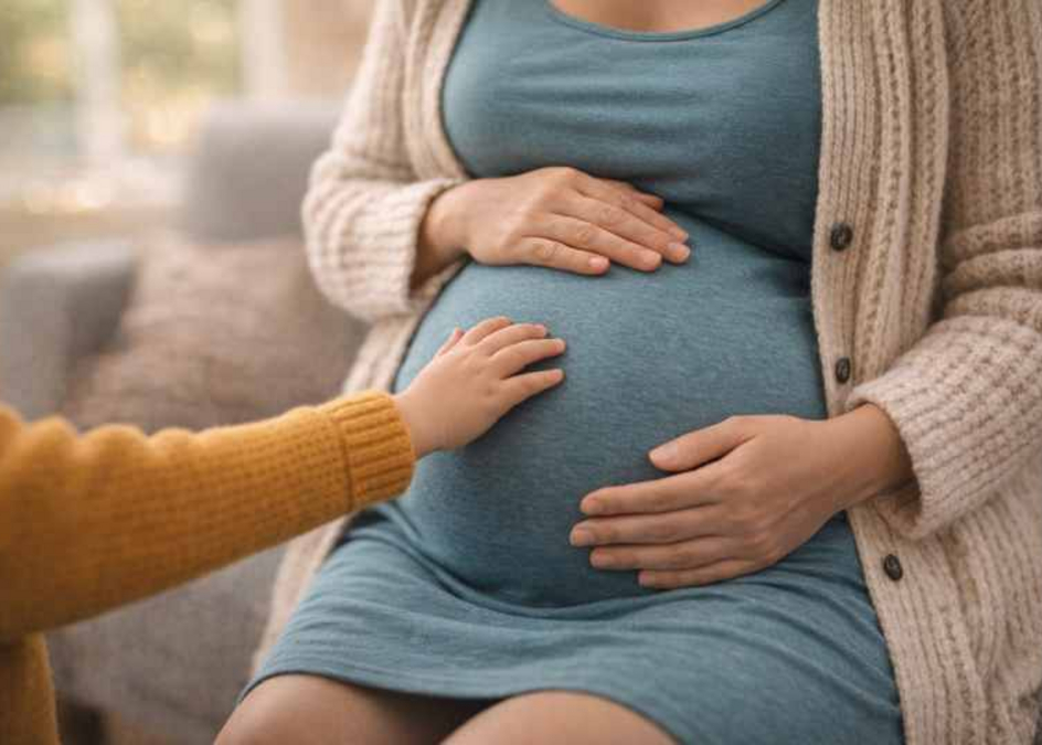 Bild von einem Schwangerschaftsbauch