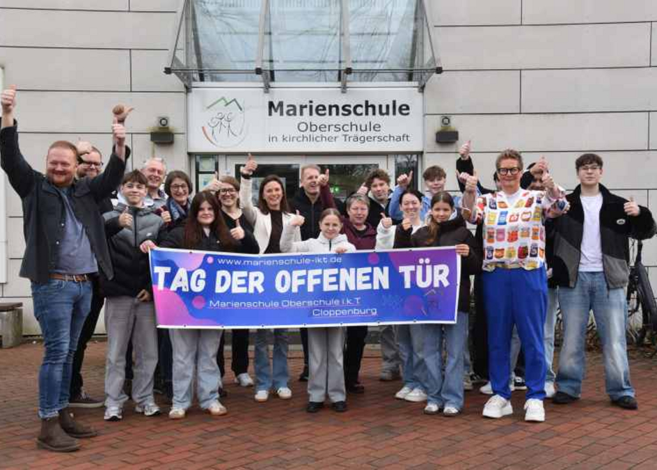 Foto der Schulgemeinschaft der Cloppenburger Marienschule