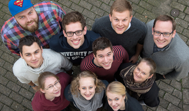 Gruppenbild der Messdiener