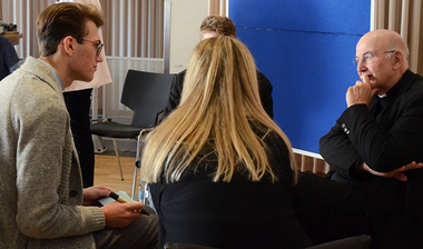 Im Dialog mit Bischof Felix 