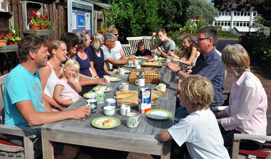 Viel Spaß hat das Urlauberseelsorgeteam jeden Tag miteinander
