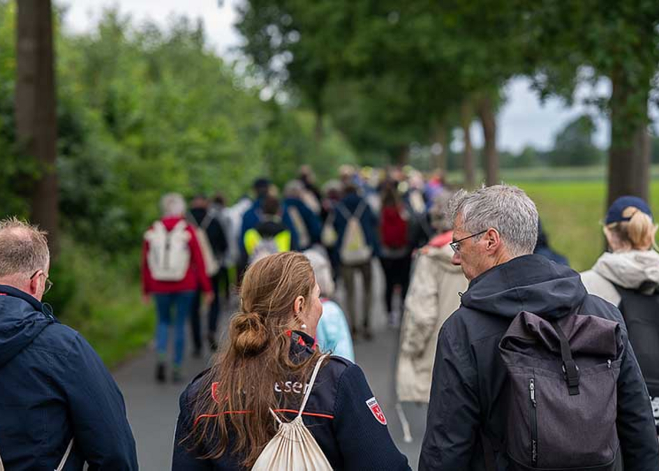 Foto der Pilgergruppe