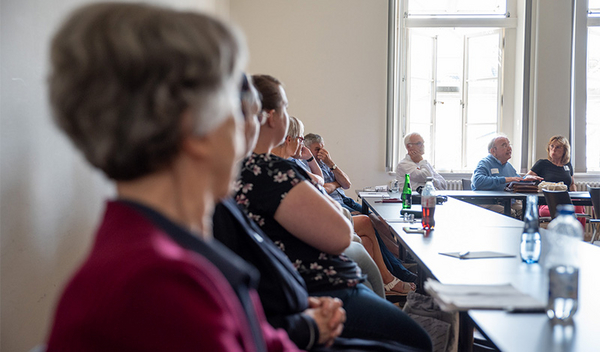 Foto: BMO/Ebert Besprechung in einer Arbeitsgruppe
