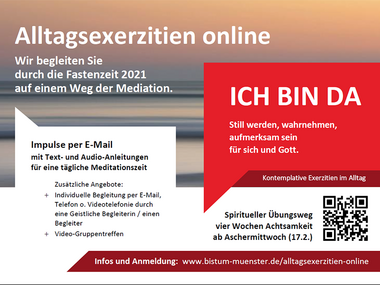 Flyer Exerzitien Fastenzeit