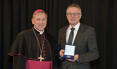 Auszeichnung mit Silbermedaille
