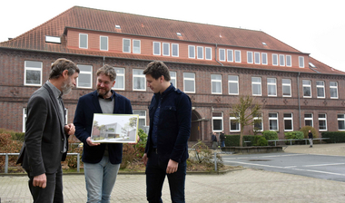 © Offizialat/Heuer Der Altbau der Schule