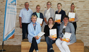 Gruppenfoto bei der Übergabe