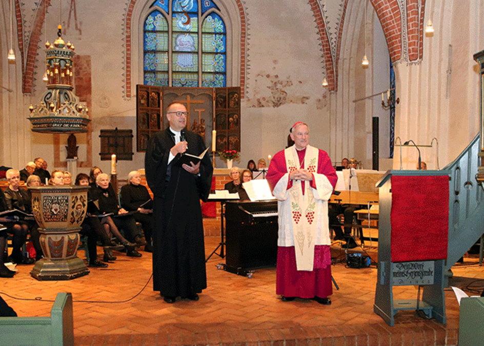 Foto aus dem Gottesdienst 