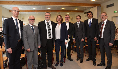 Gruppenbild zur Verabschiedung