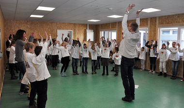 Boddy-Percussion mit Udo Honnigfort