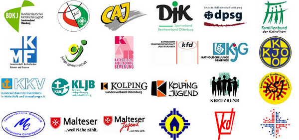 Eine Collage aller Verbandslogos im Oldenburger Land