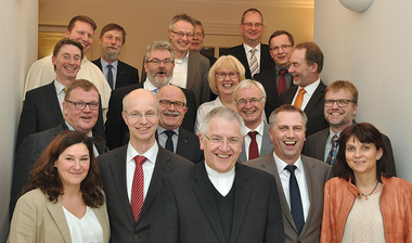 Weihbischof und Schulleiter
