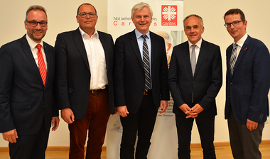 Gruppenfoto des neuen Caritasrates