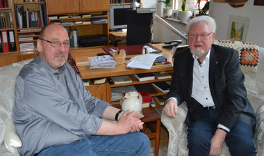 Jochen König und Hugo Goeke