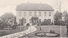 Historische Ansicht des Offizialatsgebäudes